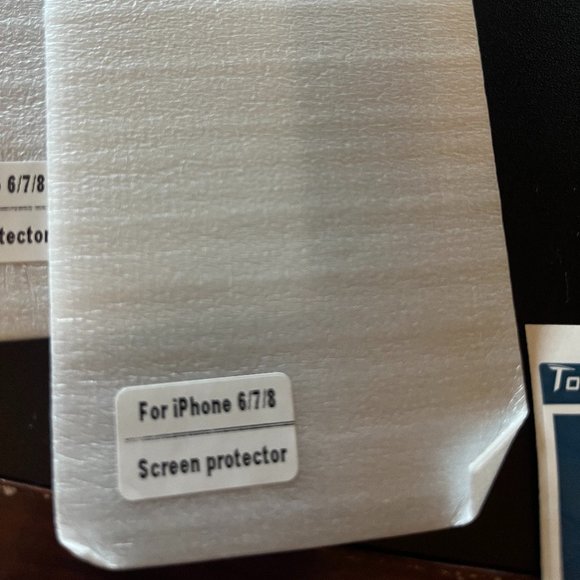 TOCOL iPhone 6, 7, 8 Screen Protector Tempered Glass Film - 2-Pack - Picture 3 of 3